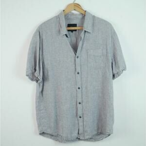 Rails Men's XL Cabana Shirt Linen Blend Relaxed Beach Surf Resort Vacation